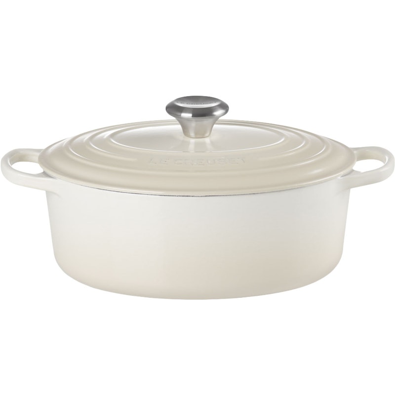 Signature Pot Oval 27 cm, Meringue