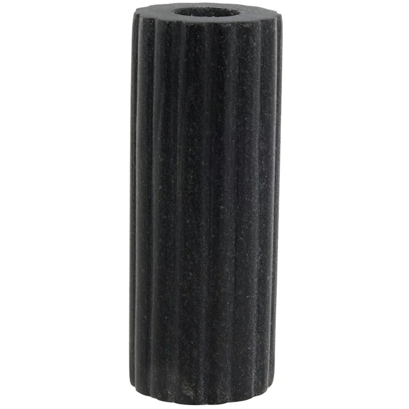 Eliana Candle Holder Marble Black 12.5 cm