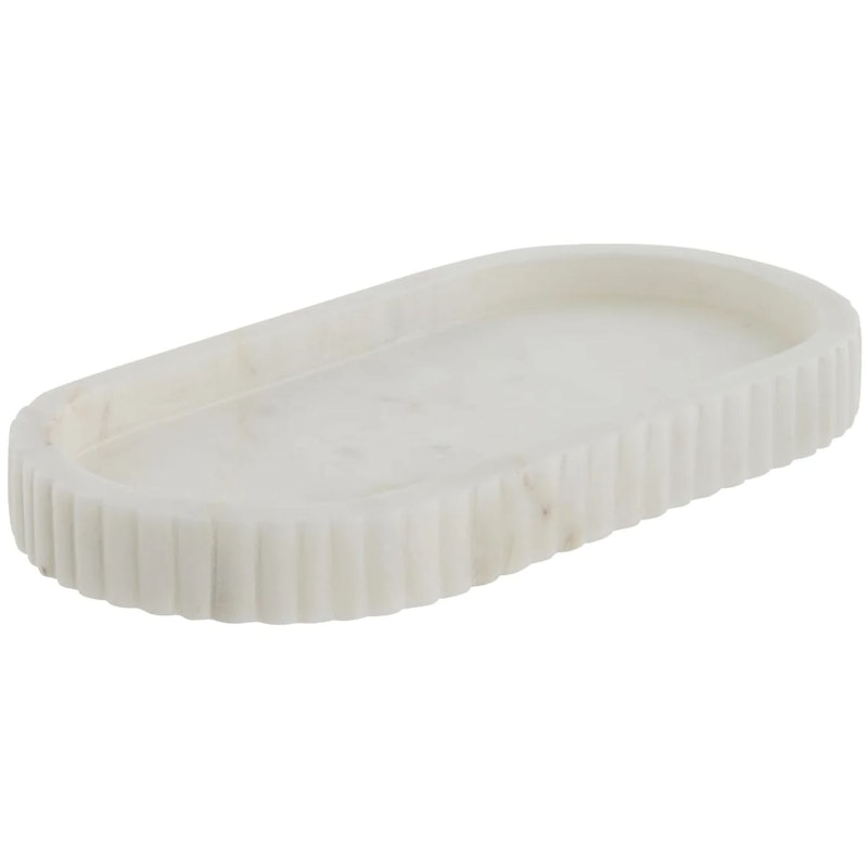 Eliana Tray 25X12.5 cm, White