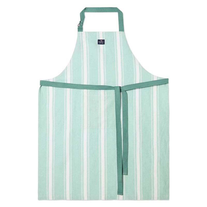 Apron Green / White