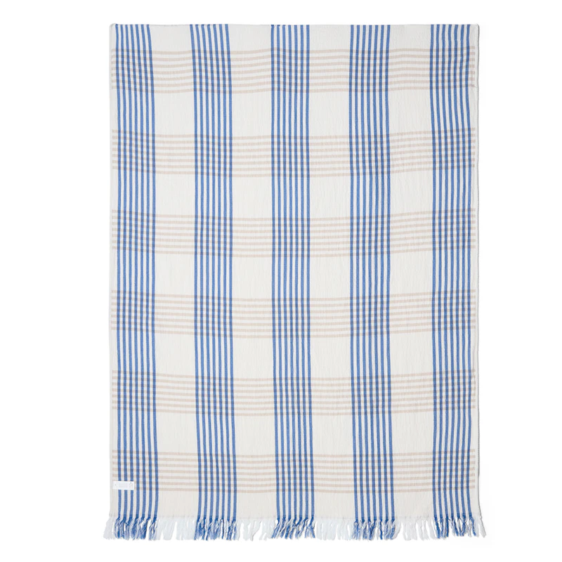 Blanket Chequered & Striped 130x170 cm