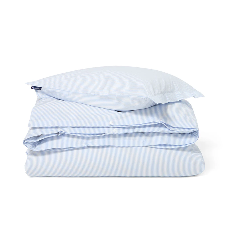 Duvet Cover Set 210x150 cm, Blue / White