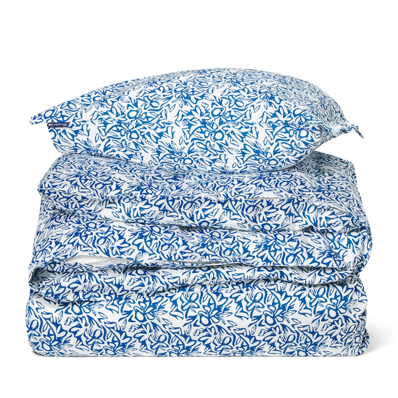 Duvet Cover Set Flowery 150x210 cm