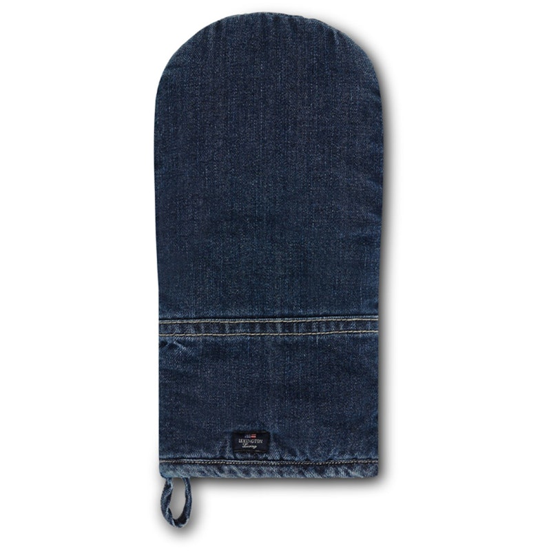 Icons Cotton Twill Denim Oven Glove