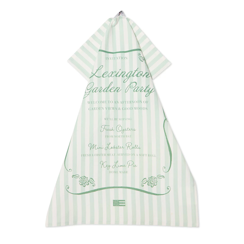 Kitchen Towel 50x70 cm, Green / White
