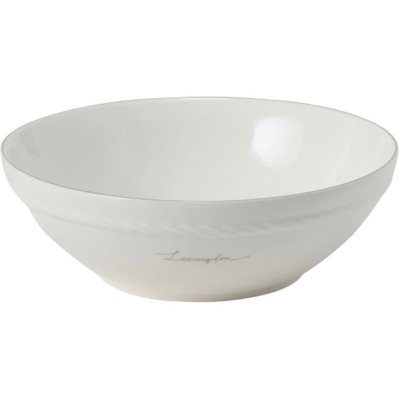 Lexington Porcelain Small Bowl 15,5 cm 4-pack, White / Beige