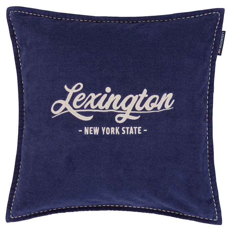 Logo Cushion 50x50 cm, Dark Blue