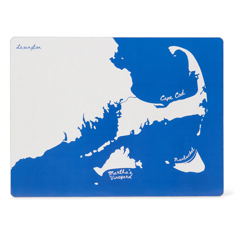 Placemat 2-pack White / Blue