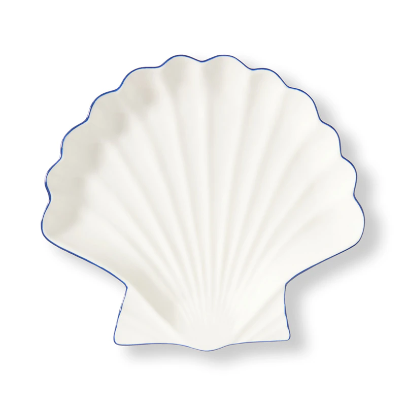 Plate Shell-shaped 34,5 x 31,5 cm