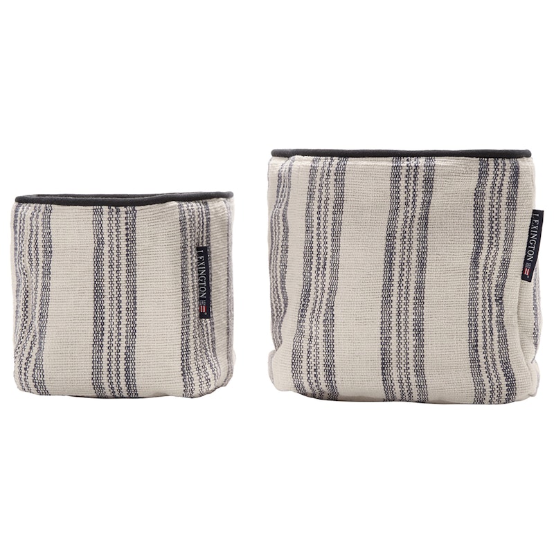 Striped Basket 2-pack