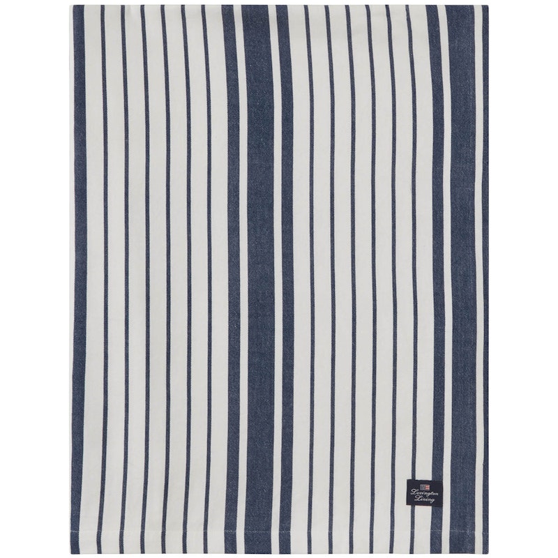 Tablecloth 180x180 cm, White/Navy