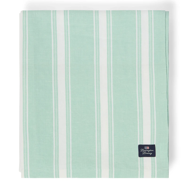Table Cloth 150x250 cm, Green / White