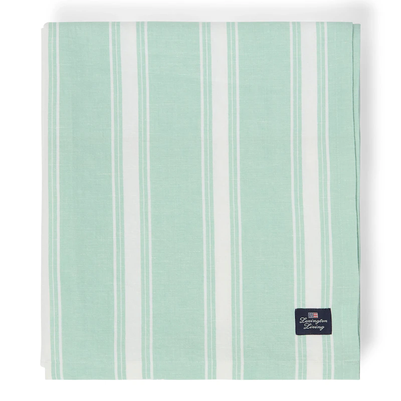Table Cloth 150x350 cm, Green / White