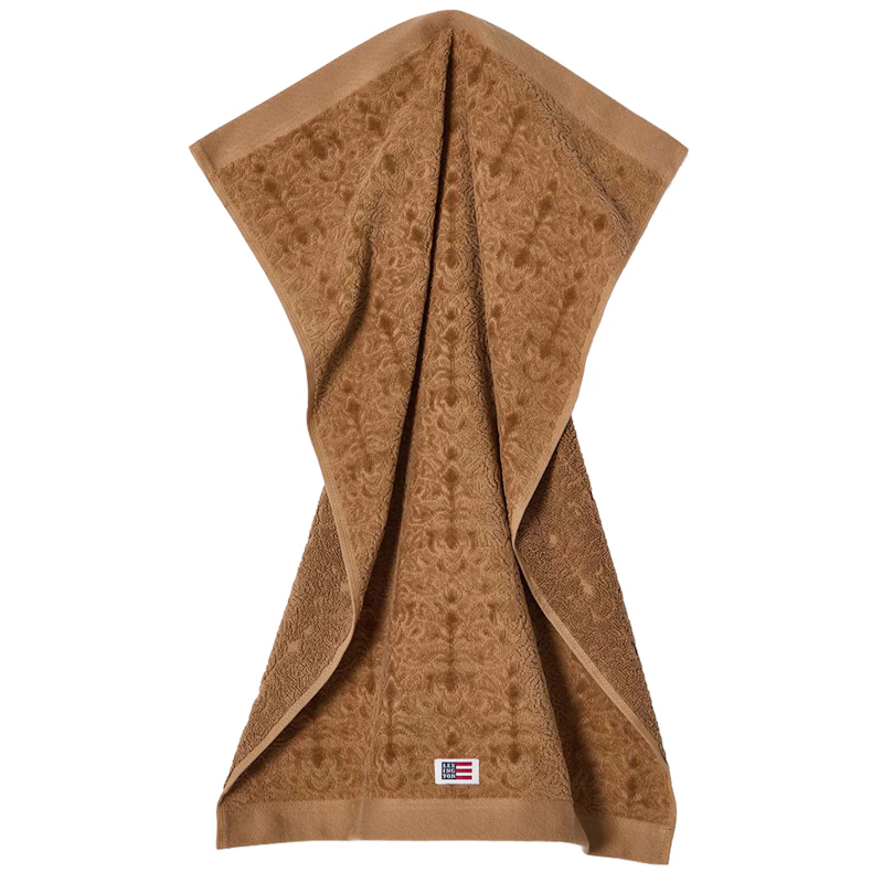 Jacquard Velour towel 30x50 cm, Fudge