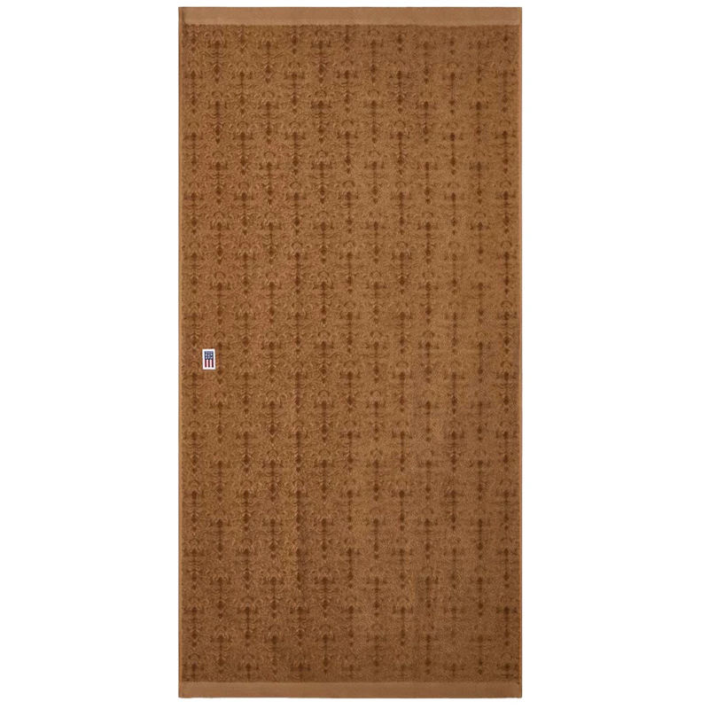 Jacquard Velour towel 70x130 cm, Fudge