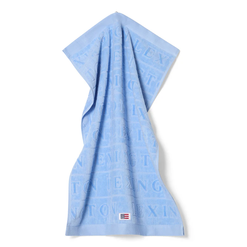 Velour Jacquard Towel 30x50 cm, Blue Sky