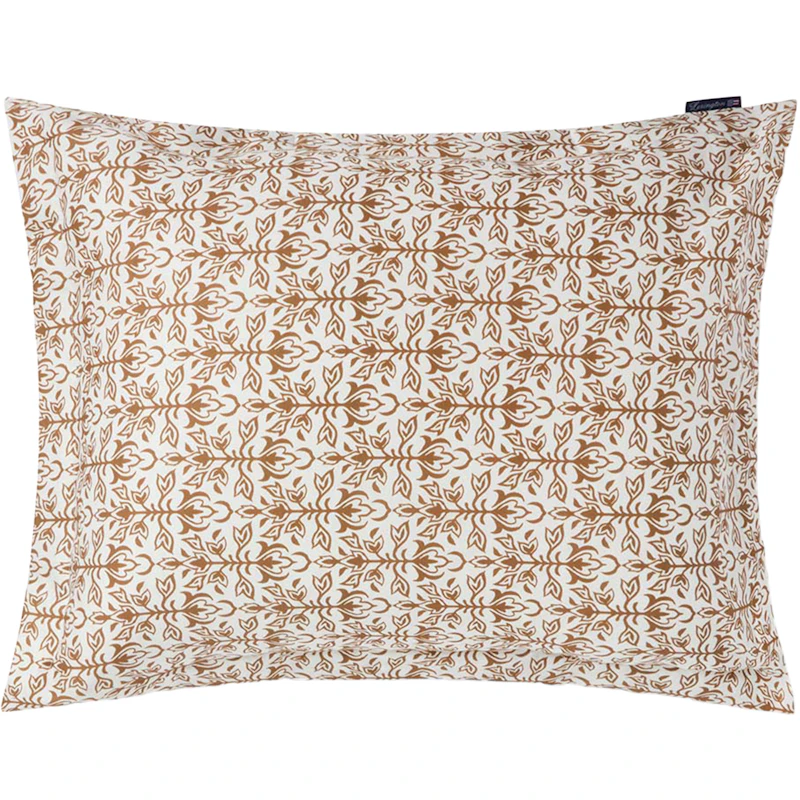 Ornament Pillowcase 50x60 cm, White / Fudge
