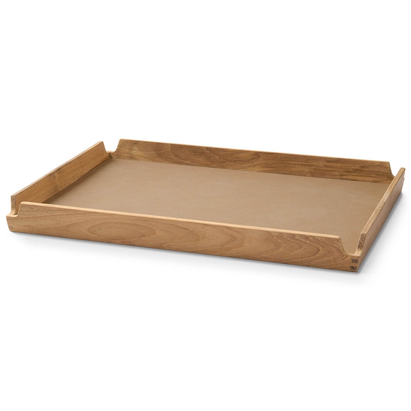 Airy Teak Tray Medium, Nougat