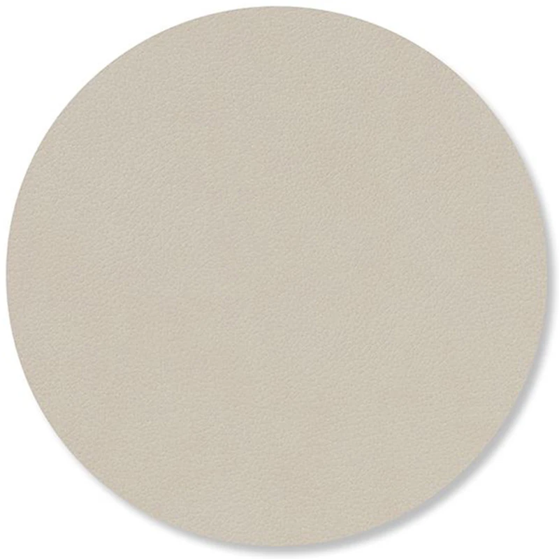 Circle Glass Coaster Nupo 10 cm, Oyster White
