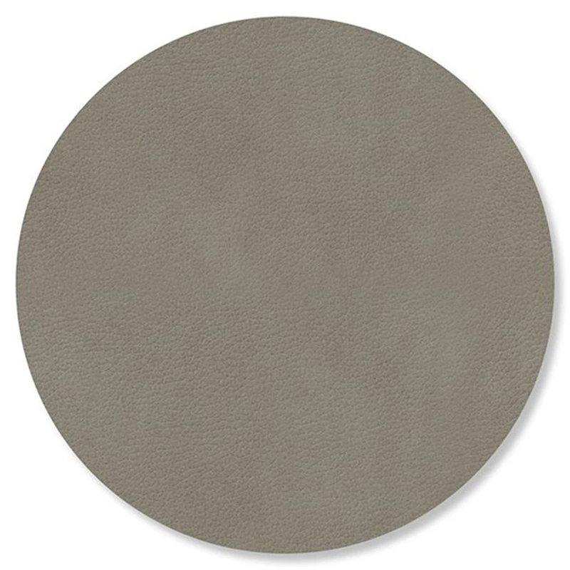 Circle Glass Coaster Nupo 10 cm, Flint Grey