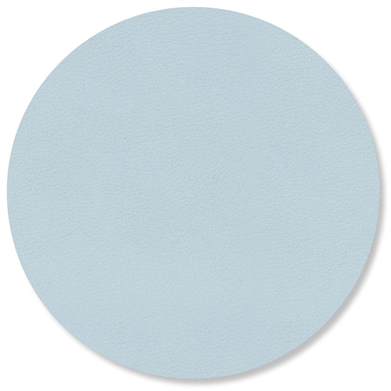 Circle Glass Coaster Nupo 10 cm, Soft Sky