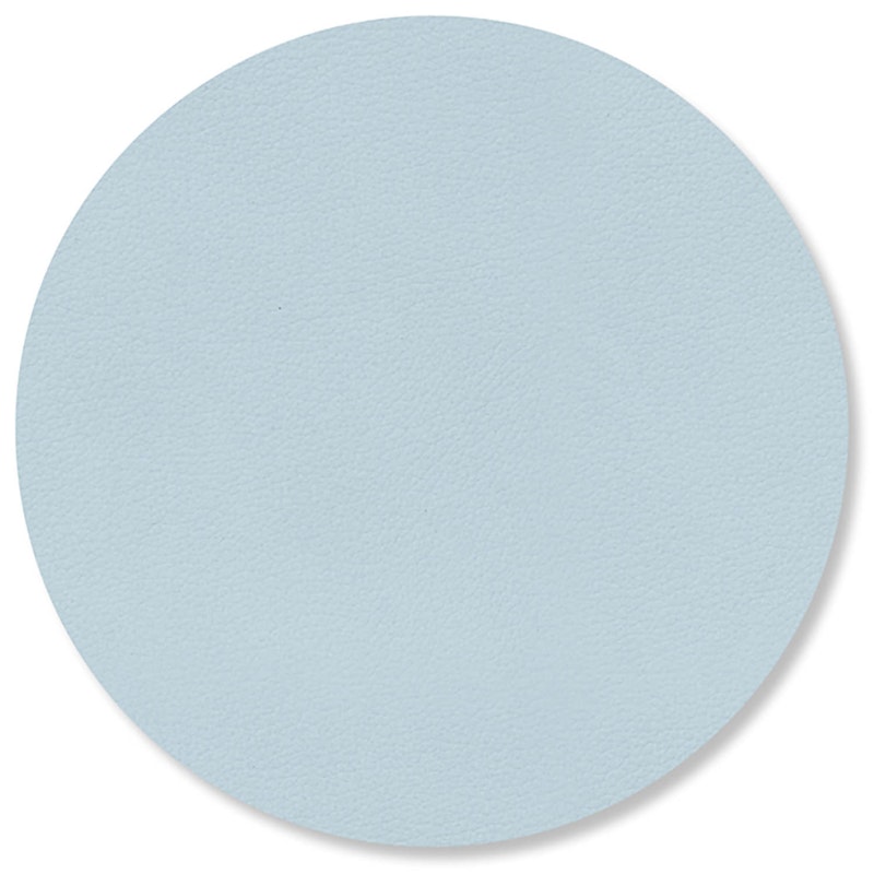 Circle Glass Coaster Nupo 10 cm, Soft Sky