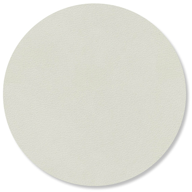 Circle Glass Coaster Nupo 10 cm, Linen