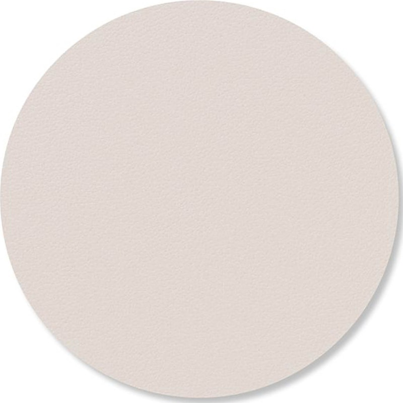 Circle Glass Coaster Nupo 10 cm, Soft Nude