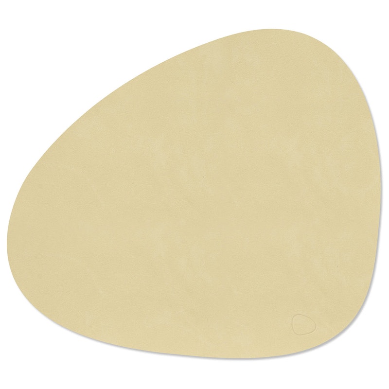 Curve L Table Mat Nupo 37x44 cm, Lemon Sorbet