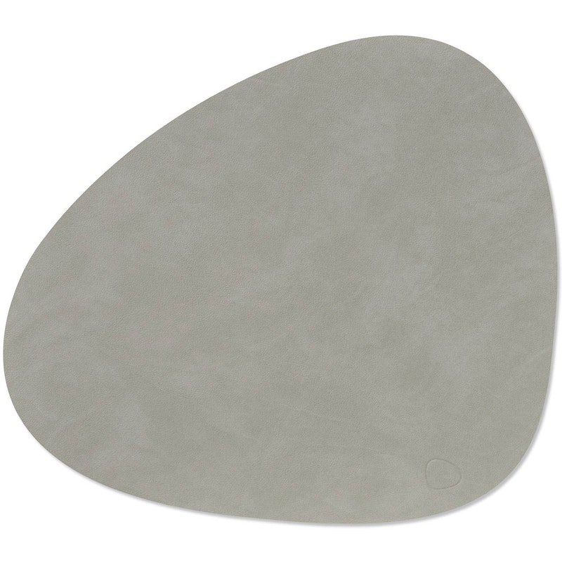 Curve L Table Mat Nupo 37x44 cm, Light Grey