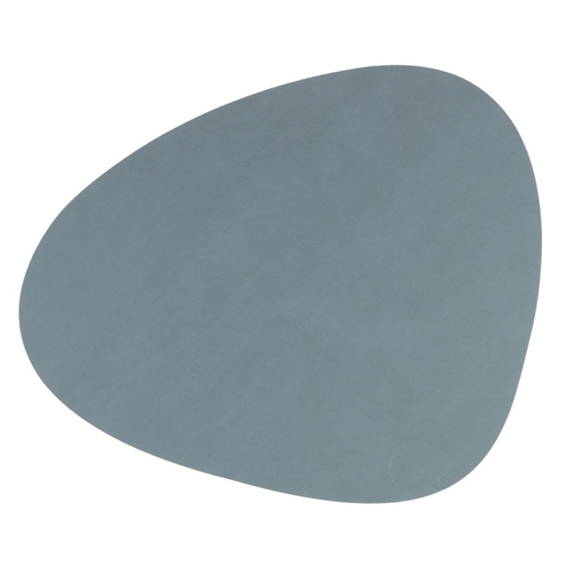 Curve L Table Mat Nupo 37x44 cm, Light Blue