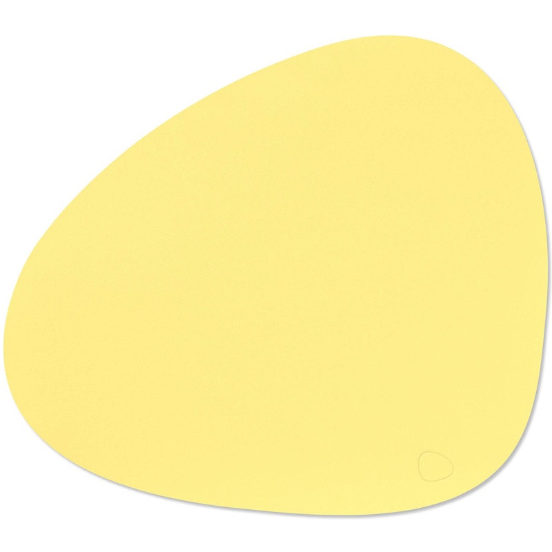 Curve L Table Mat Nupo 37x44 cm, Yellow