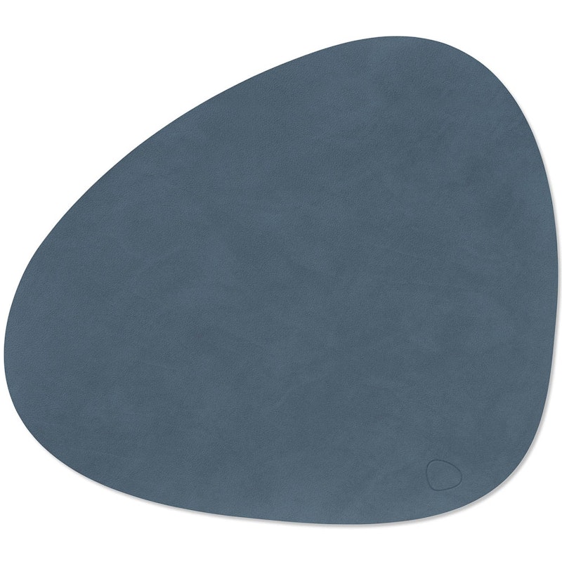 Curve L Table Mat Nupo 37x44 cm, Dark Blue