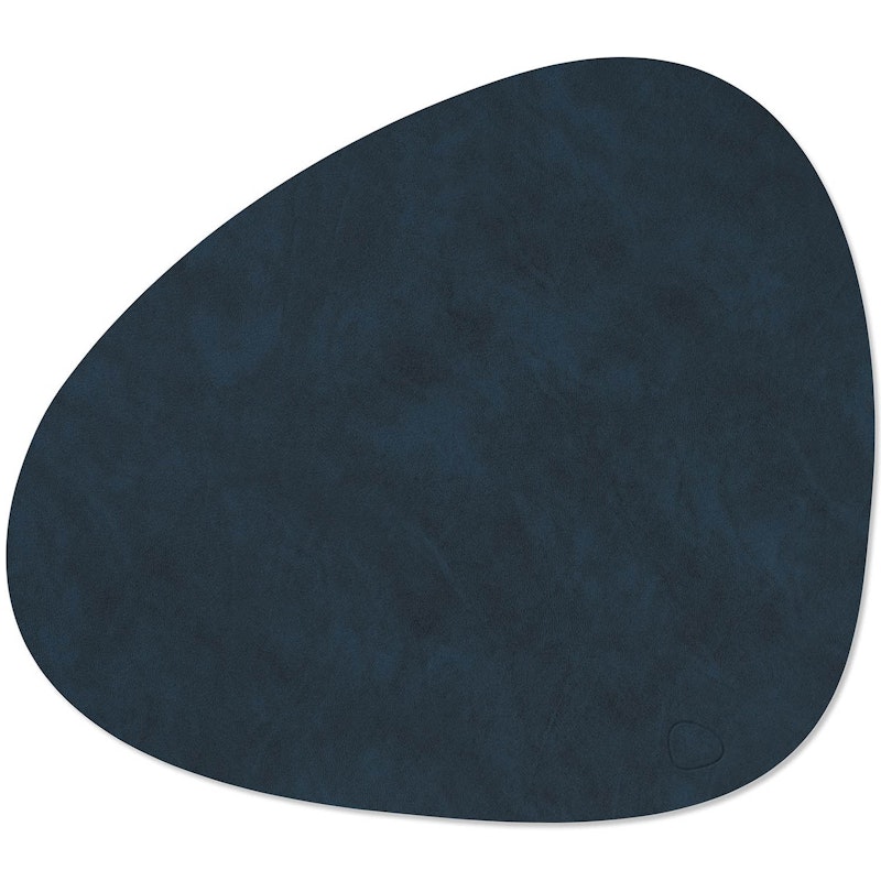 Curve L Table Mat Nupo 37x44 cm, Midnight Blue