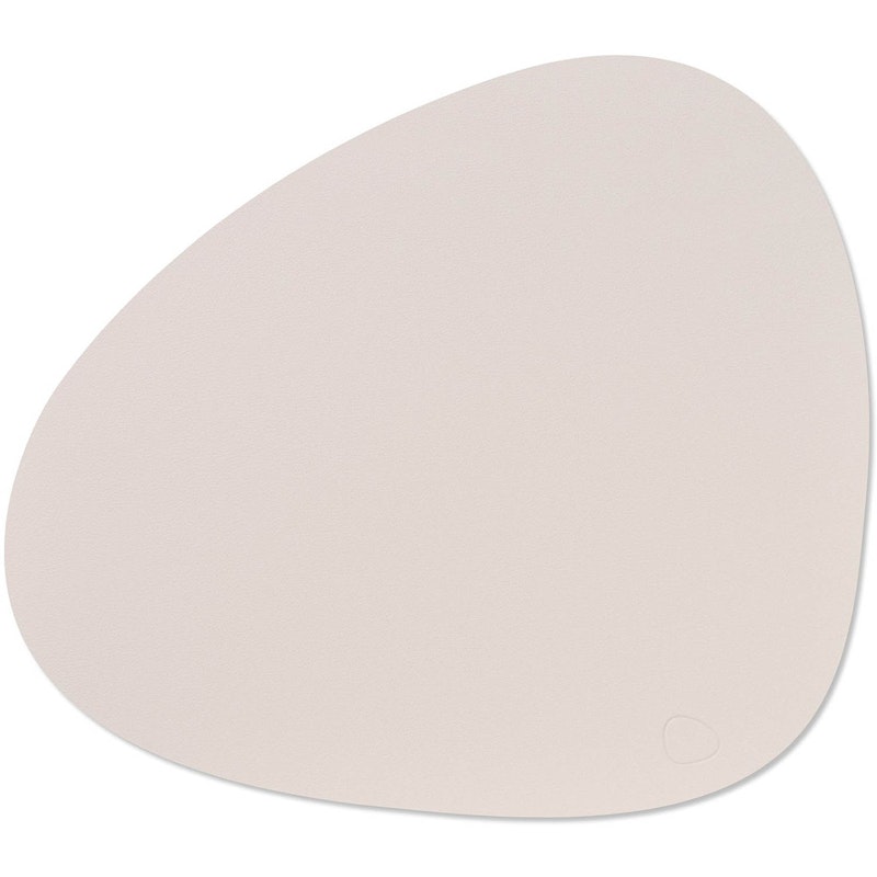 Curve L Table Mat Nupo 37x44 cm, Soft Nude