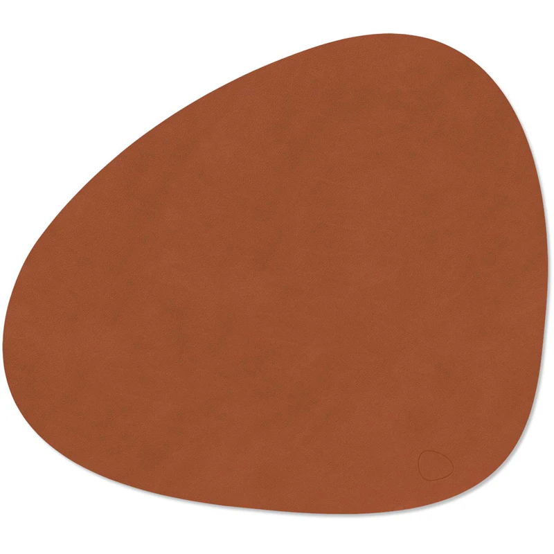 Curve L Table Mat Nupo 37x44 cm, Rust