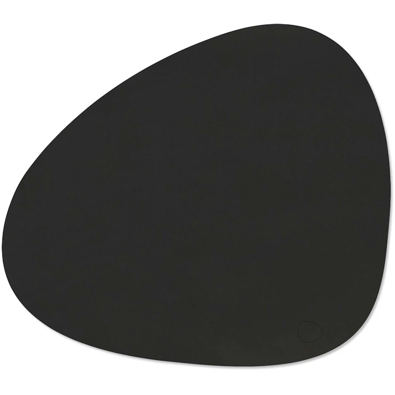 Curve L Table Mat Nupo 37x44 cm, Black Ink