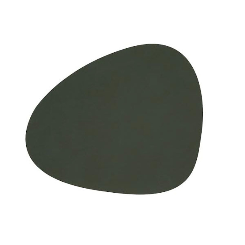 Curve Placemat Nupo 24x28 cm, Dark Green