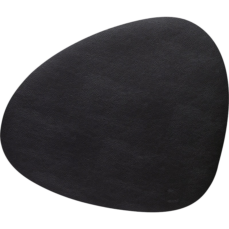 Curve Placemat Serene 37x44 cm, Black