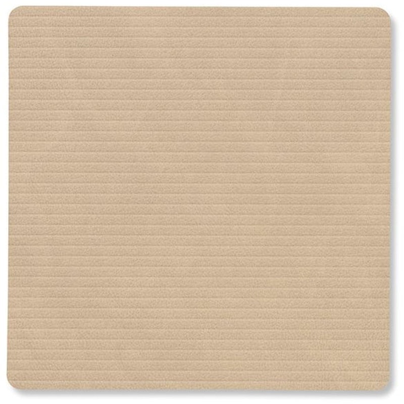 Square Corduroy Coaster, Sand
