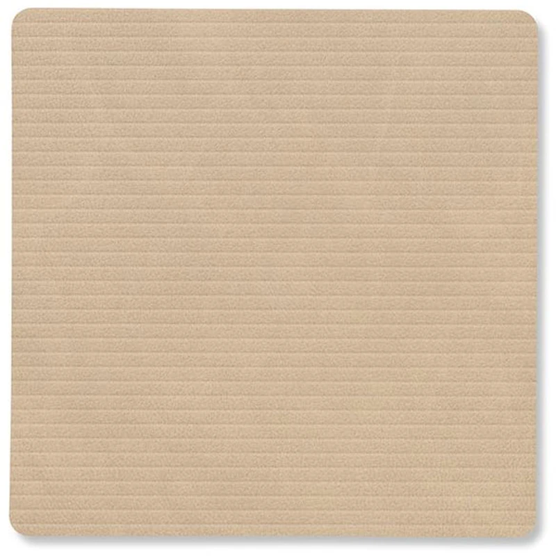 Square Corduroy Coaster, Sand