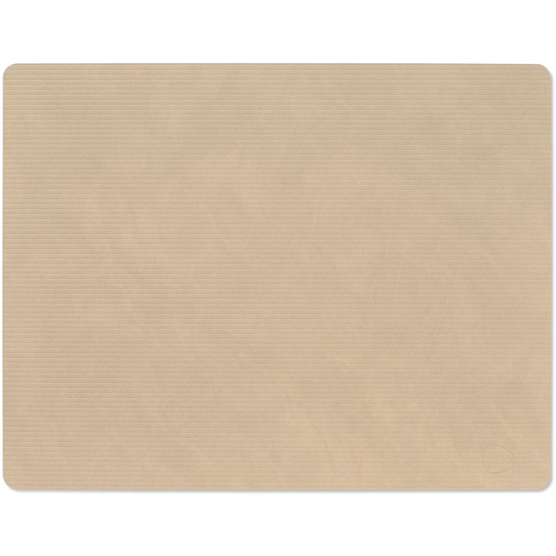 Square L Corduroy Placemat, Sand