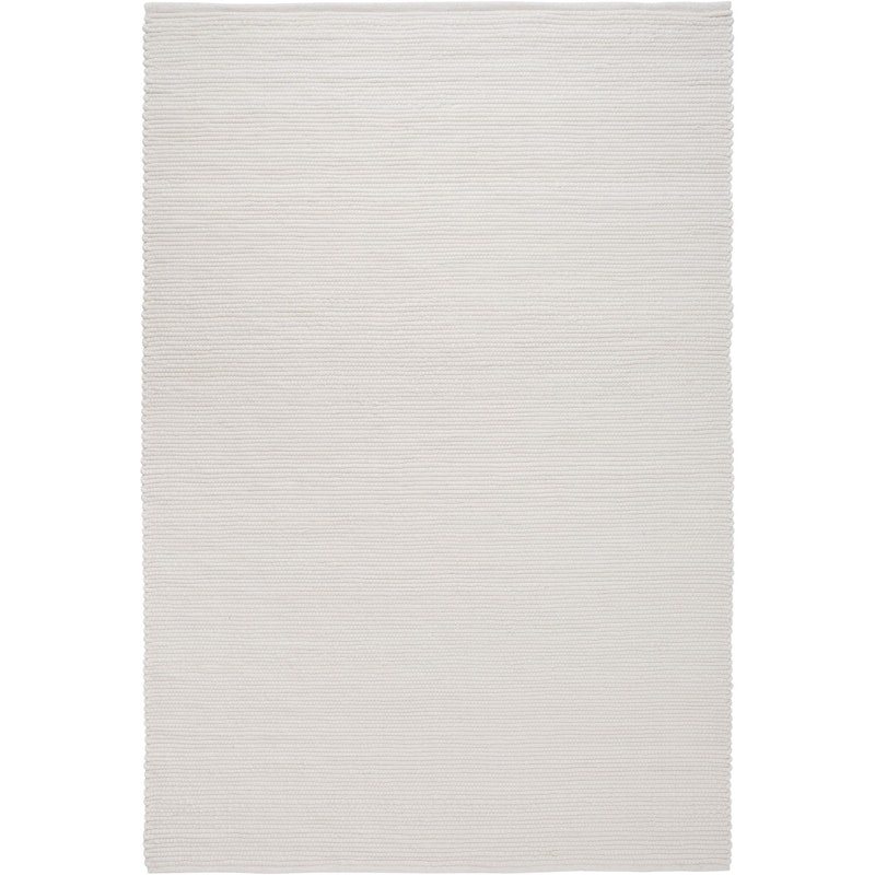 Agner Wool Rug, 140x200 cm, White