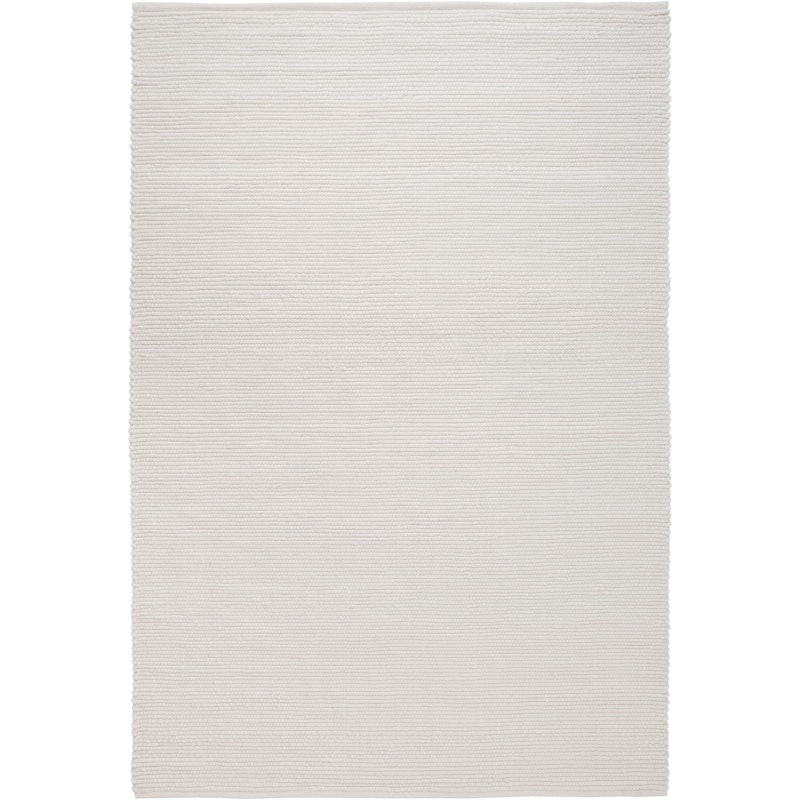 Agner Wool Rug, 140x200 cm, White