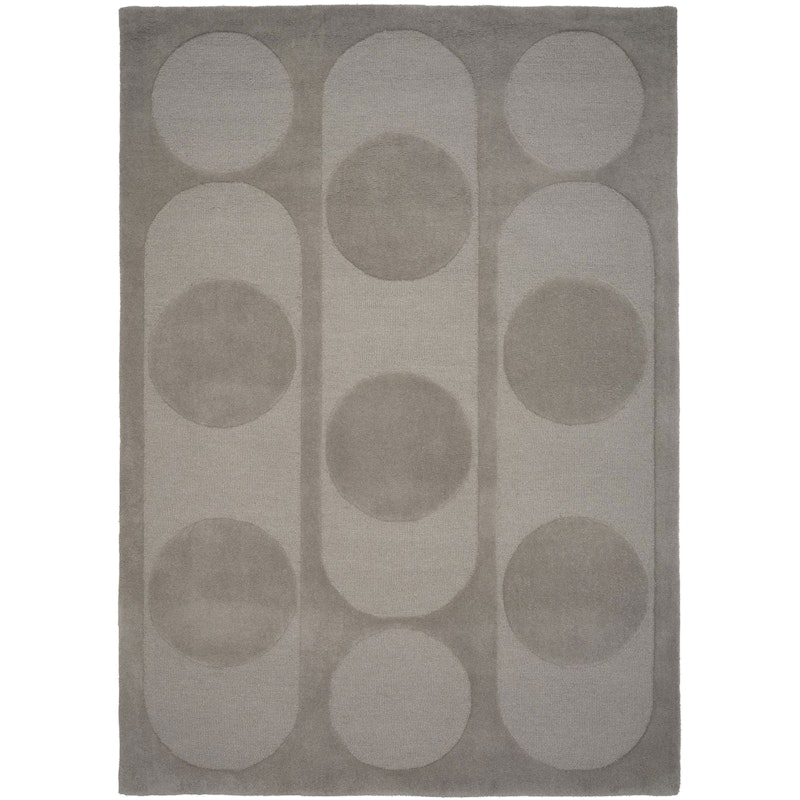 Orb Alliance Wool Rug 140x200 cm, Grey