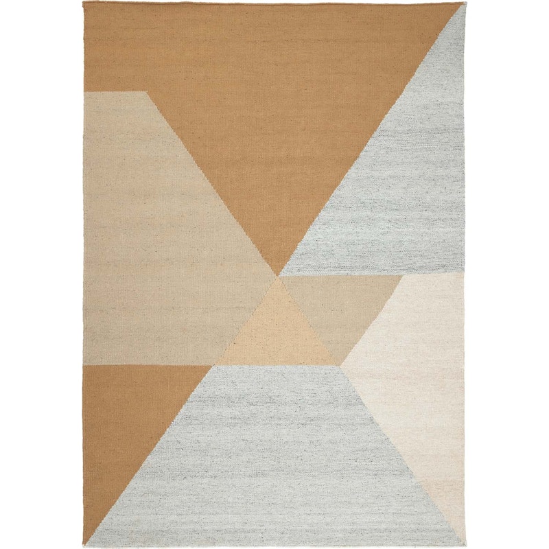 Snefrid Rug 170x240 cm, Mustard