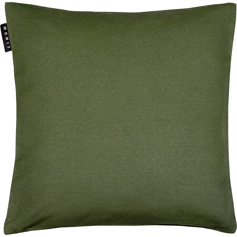 Annabell Cushion Cover 50x50 cm, Dark Olive Green