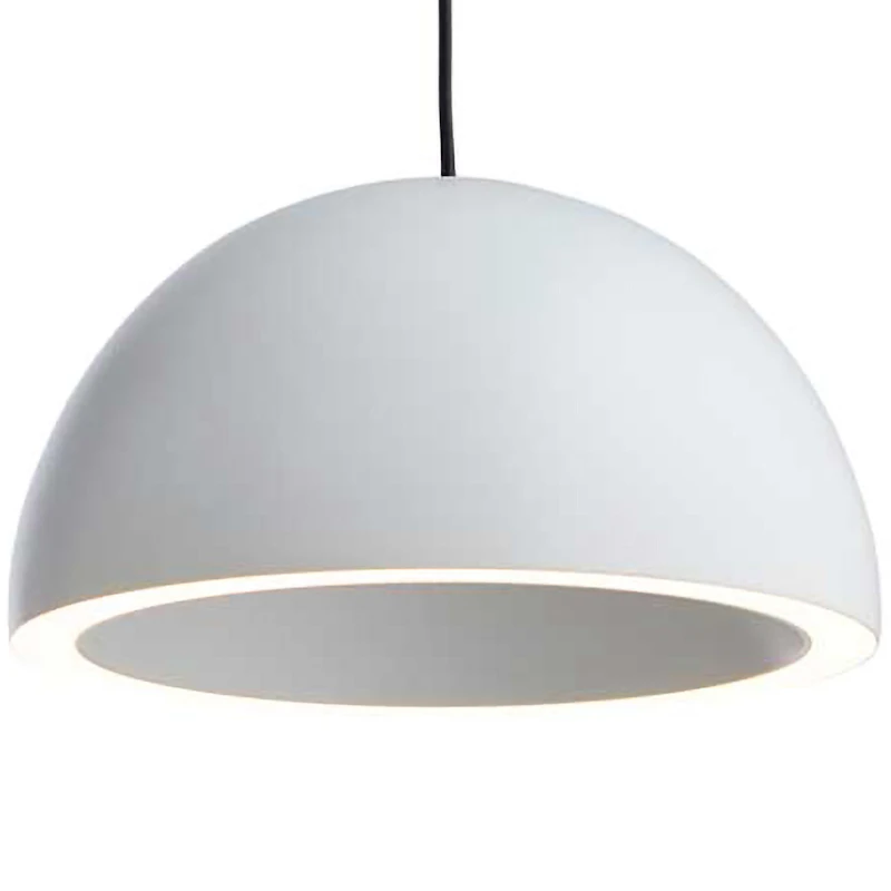 Curve Pendant, White