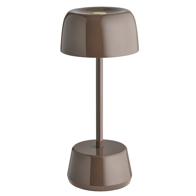 Dexter Table Lamp, Smoked Brown