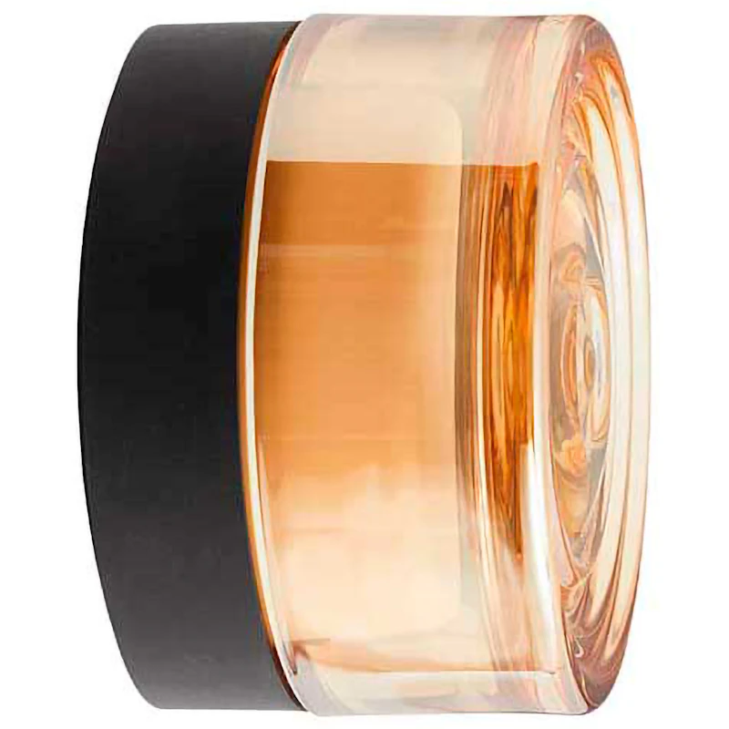 Otto Wave Wall Lamp Ø13 cm, Amber